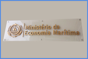 letreiro ministério da economia maritima